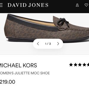 Michael Kors Black and Brown Men's Loafers